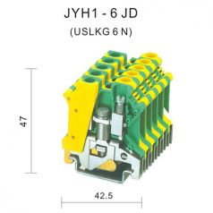 端子排JYH1-6 JD